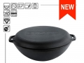 Gjutjärnspanna Ø 36 cm WOK Lid-Pan